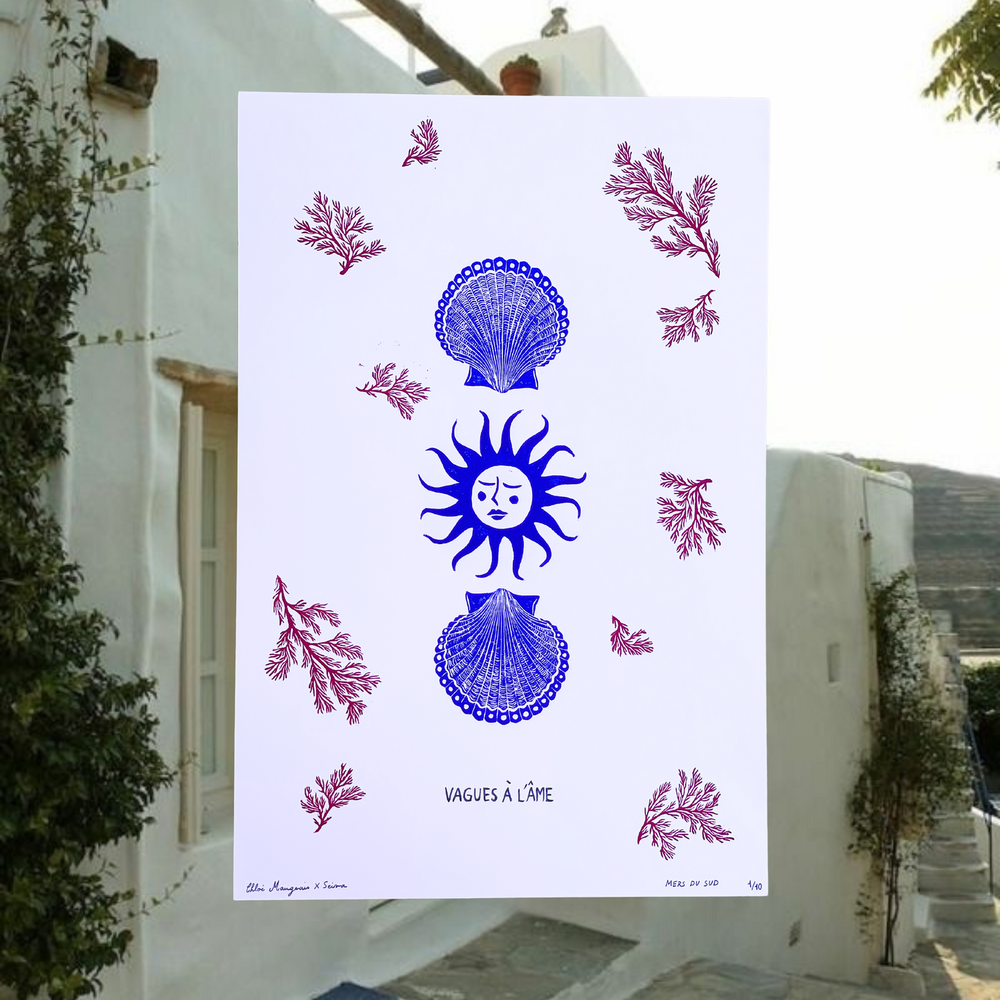 l'affiche A3 - LA MER