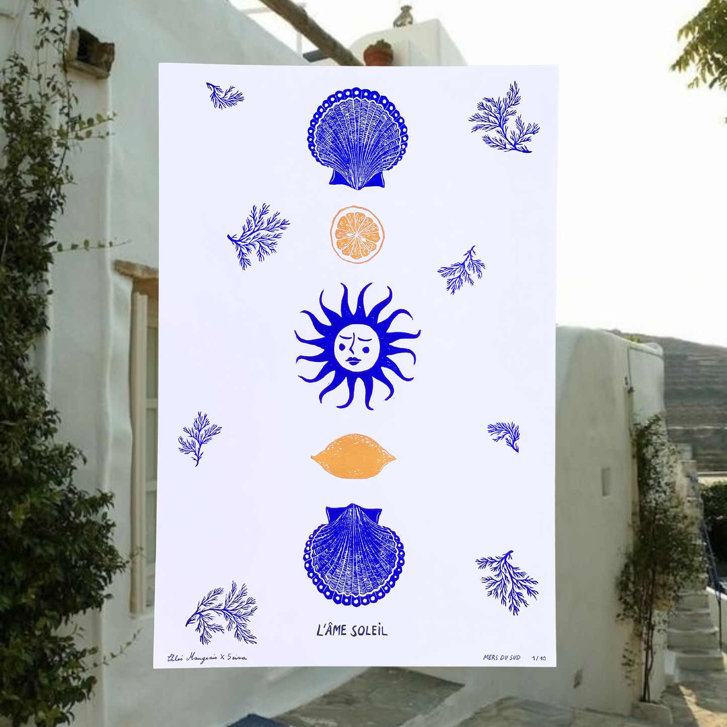 l'affiche A3 - LA MER
