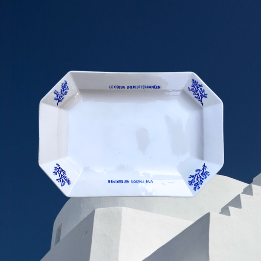 le plat en porcelaine - RAQUEL