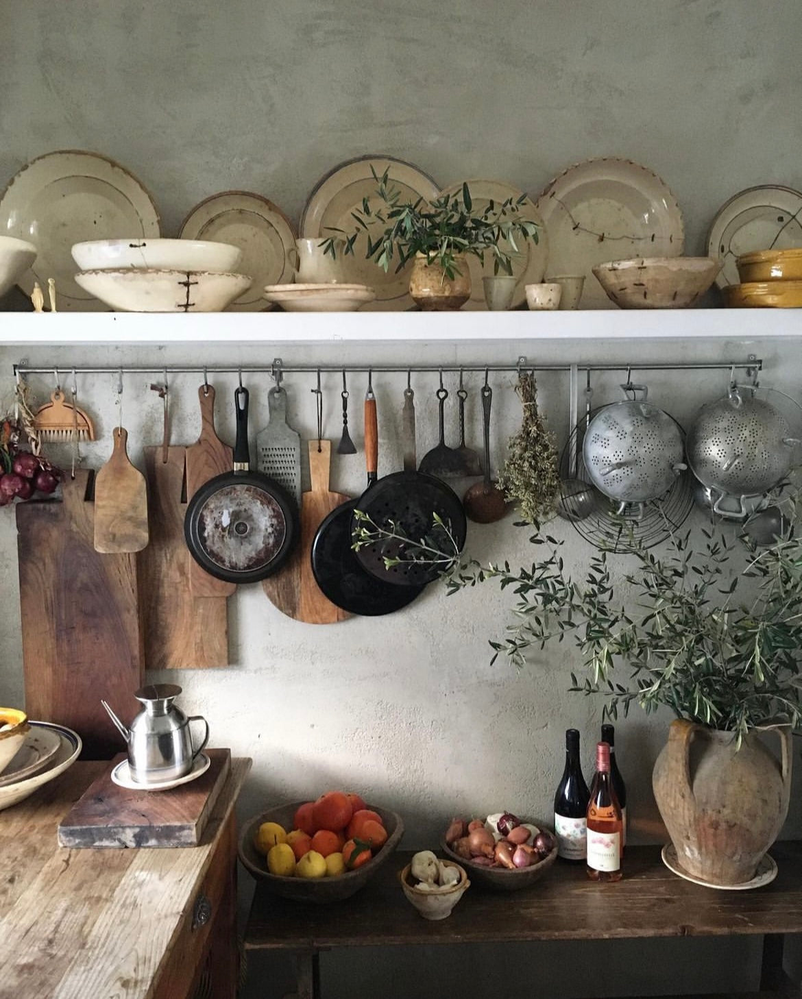 Une cuisine typique d'Italie