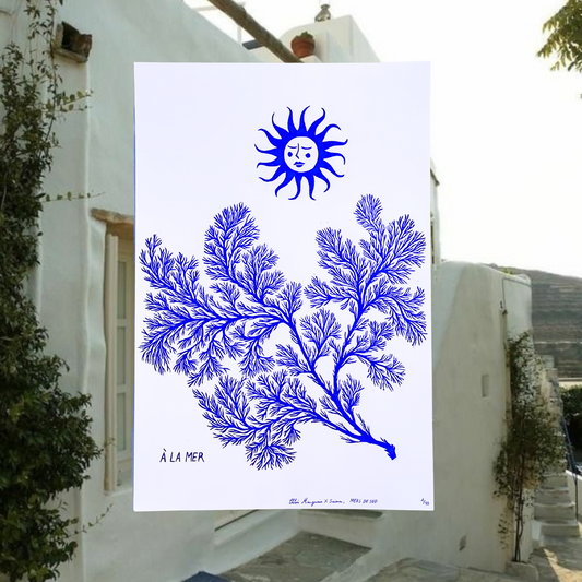 l'affiche A3 - LA MER